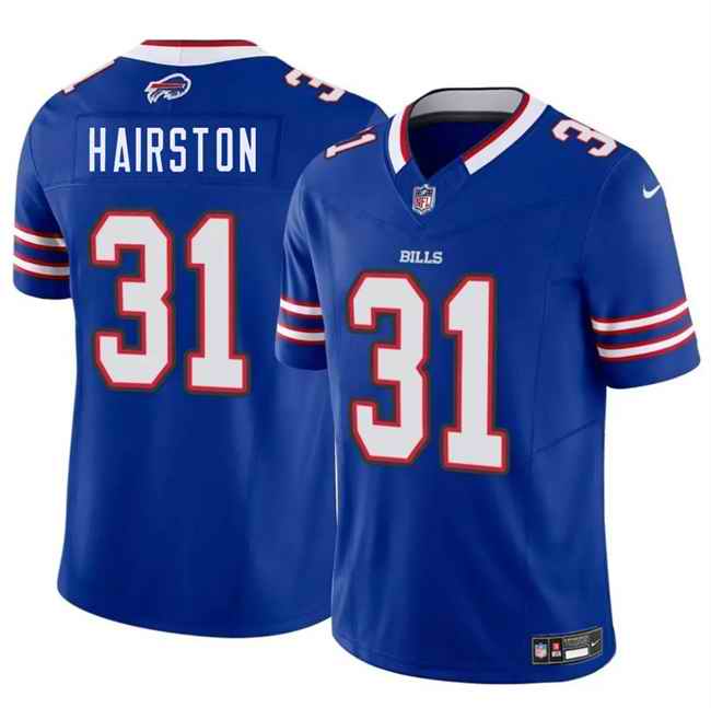 Men's Buffalo Bills #31 Maxwell Hairston Blue 2025 Draft F.U.S.E. Vapor Untouchable Limited Stitched Football Jersey